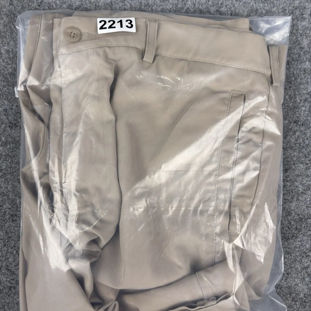 Nike Golf Pants Men's 36 Beige Khaki Dri-FIT Stretch Performance Casual Athletic